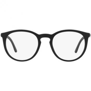 Polo Ralph Lauren PH 4183U (588687) Men's Eyeglasses with Clip-On, Black Frame, Size 50, Blue Light Block Available
