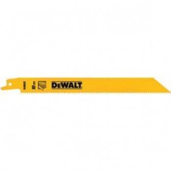 Cuchillas Recíprocas Bimetálicas de Uso General DEWALT 203mm x 10 TPI (Paquete de 5)