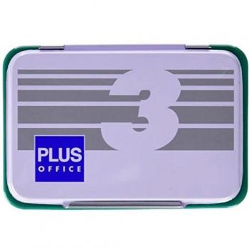 Plus Office 03 - Almohadillas para sellar nº 3, 50 x 100 mm, verde