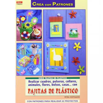 REALIZAR CUADROS, PULSERAS, COLLARES, ANIMALES, FLORES, BOLSOS, CASAS... CON PAJITAS DE PLÁSTICO