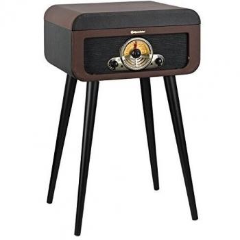 Roadstar HIF-1580BT - Giradiscos Vintage, Madera