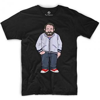 Bud Spencer - Camiseta - para hombre Negro XXXXL