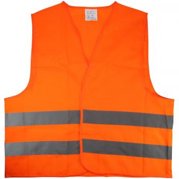 Cartrend 50248 Chaleco de emergencias tamaño: XXL, naranja