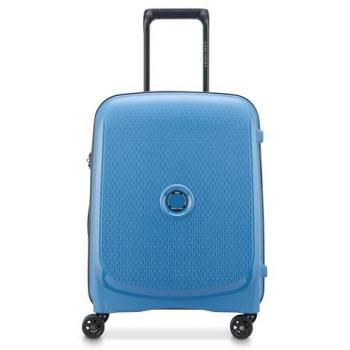 Delsey Paris Belmont Plus 55 cm Blue Cabin Trolley with 4 Wheels