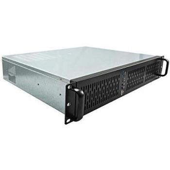 Unykach Caja Rack 2129 19 2U - Silver/Black 1*USB 3.0 + 1*USB 2.0
