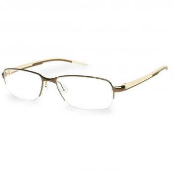 PROGEAR OPT-1108 1 Armazones para Hombre Marrones, Gafas Recetadas para Hombre Marrones, 53 Lentes Recetadas Para Hombre Marrónnes