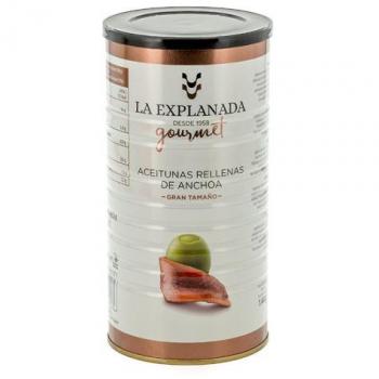 Aceitunas rellenas de anchoa La Explanada Gourmet