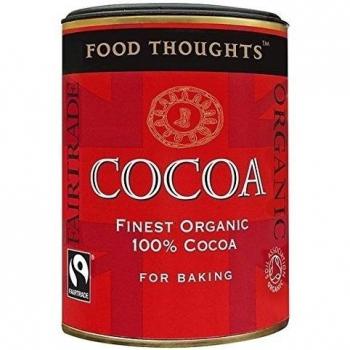 Pensamientos 125 g de alimentos de comercio justo Cacao Orgánico