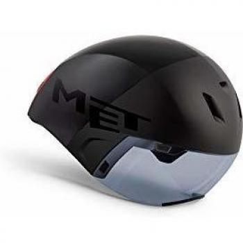 Met Casco CODATRONCA 52/56CM Ciclismo, Adultos Unisex, Negro