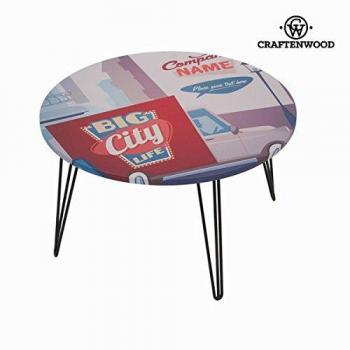 Mesa de Centro Redonda (60 x 60 x 35 cm) by Craftenwood