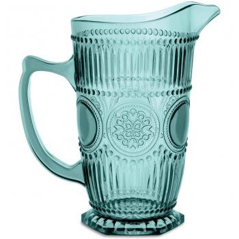 Baci Milano Arabesque Aqua 37 Oz Pitcher by Baci Milano