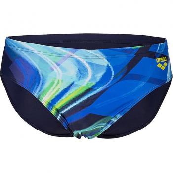 Bañador slip de natación para hombre Visual Waves Arena