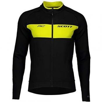 SCOTT 271572 Bici, Hombre, blck/sul Yel, S