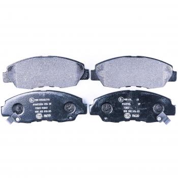 HELLA PAGID 8DB 355 016-511 Brake Pad Set, disc brake, Front Axle