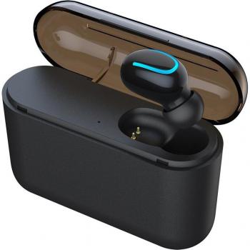 Auriculares Inalámbricos HBQ Q32 TWS, Bluetooth 5.0, Manos Libres, Deportivos y para Videojuegos, Compatibles con Todos los Teléfonos