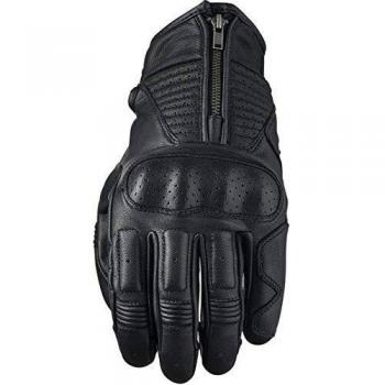 Guantes de Moto Five Kansas - Protección Metacarpiana - Ajuste Perfecto y Sensibilidad Táctil - Cuero de Cabra