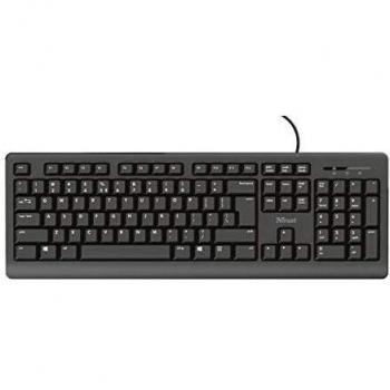 Trust teclado primo negro 23883