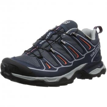Salomon L37159500, Zapatillas de Senderismo para Mujer, Gris