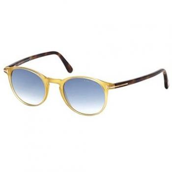 Tom Ford FT0539 41W 48, Monturas de Gafas para Hombre, Amarillo