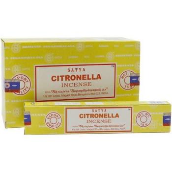 Satya Varillas De Incienso Aroma A Citronella