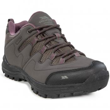 Zapatillas de Senderismo Impermeables para Mujer Trespass Mitzi Café Talla 38