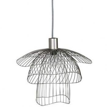 Lámpara colgante Forestier Papillon XS 30 cm crema