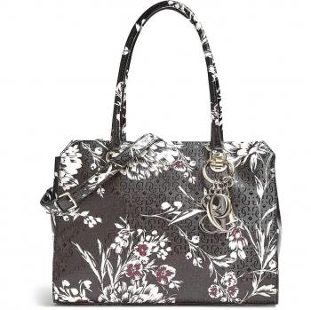 GUESS Tamra Society Carryall Black Floral