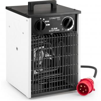 Calefactor eléctrico Trotec TDS 30 - Aérotherme de 5500 W, calefacción portátil y eficiente