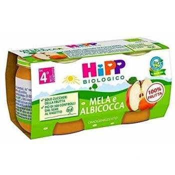 Hipp Bio Homogeneizado Durazno Manzana 2x80g