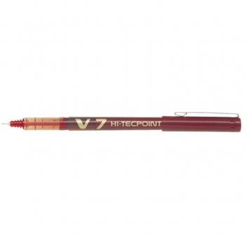 Hi-Tecpoint V7 Bolígrafo cilíndrico Rojo Pilot 2228002