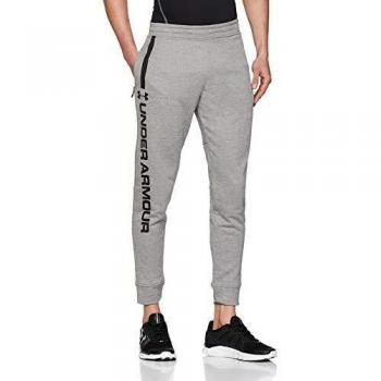 Under Armour MK1 Terry Jogger Pantalones, Hombre, Steel/Black, L