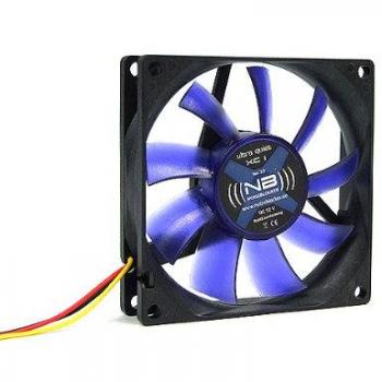Noiseblocker BlackSilent Ventilador XC1, Bulk - 80mm