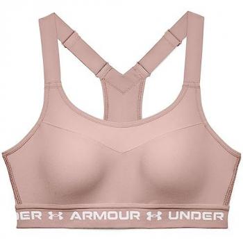 Sostenedor Deportivo Alto Soporte Crossback Rosa Under Armour para Mujer 36B