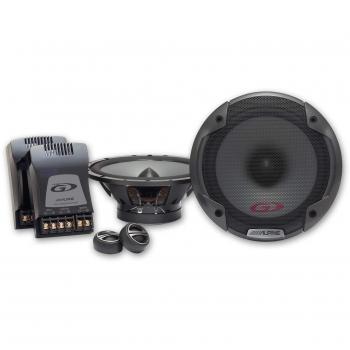 Alpine SPG-17CS - Altavoces, componente de 2 vías, 280 W máximo, 70 W RMS, 6 œ pulgadas