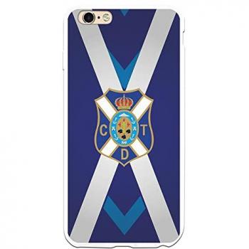 Funda Oficial CD Tenerife Escudo 2 Equipación SS18-19 para iPhone 6 Plus y 6S Plus - TPU Mate