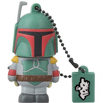 Llave USB 8 GB Boba Fett - Memoria Flash Drive 2.0 Original Star Wars, Tribe FD007403