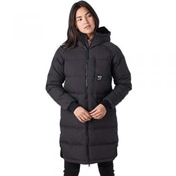 Parka de mujer Kari Traa Rongve negra, modelo S, abrigo cálido y moderno
