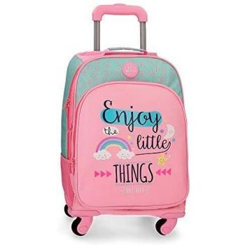 Roll Road Little Things Mochila escolar, 44 cm, 29.57 litros, Rosa