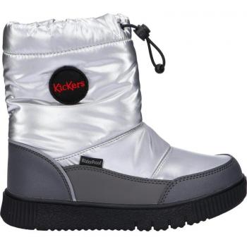 Botas Cortas para Niña y Niño KICKERS Atlak 830180-30 Plateadas con Aislamiento