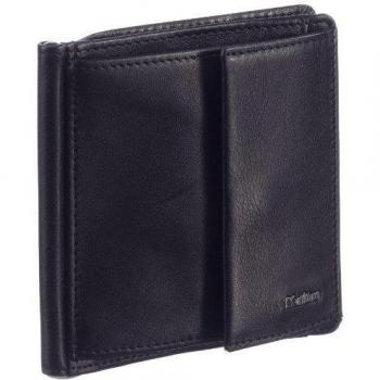 Maitre evento 06/75/07744 - Monedero de cuero unisex, color negro, talla 100x97 cm