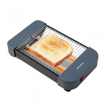 Tostador Plano Grunkel TSP-MINISIZE 1-2 Rebanadas 350W Gris con Bandeja Recoge Migas