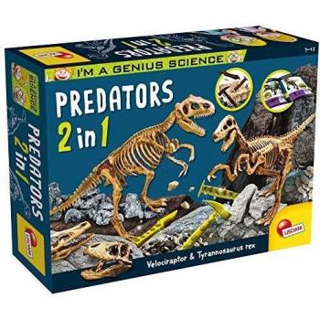 Juego Educativo Científico 2 en 1 - Depredadores Dinosaurios - Piccolo Genio