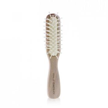 Set Philip Kingsley - Cepillo para desenredar y cepillo de mano plateado