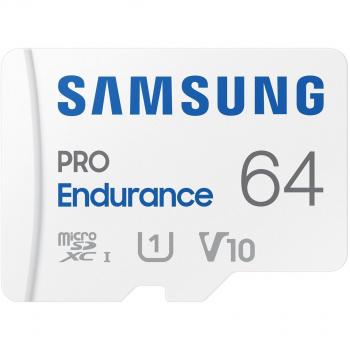 Samsung PRO Endurance 64GB microSDXC UHS-I Clase 10 V10 con Adaptador MB-MJ64KA/EU