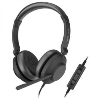 Auriculares Axtel One UC Estéreo USB-A + Adaptador USB-C con Micrófono