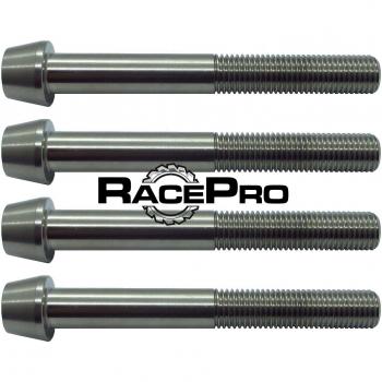 RacePro - 4x Cónico Titanio Calibrador Perno GR5 for the Suzuki GSXR600 K11
