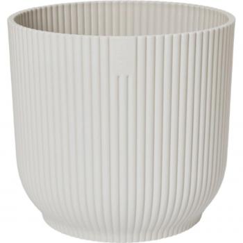 Maceta Elho Blanco Ø 35 cm Plástico Redondo Moderno
