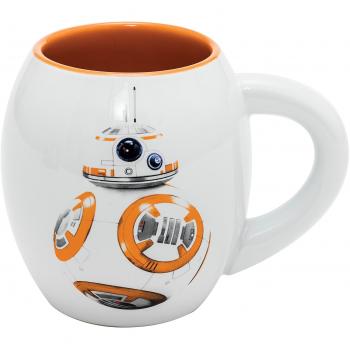 Star Wars BB-8 - Taza Oval de cerámica en Paquete Regalo 11 cm
