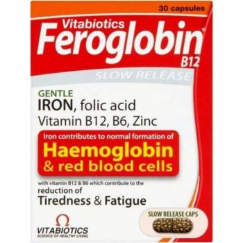 Vitabiotics Feroglobin B12 Slow Release Capsules (30)
