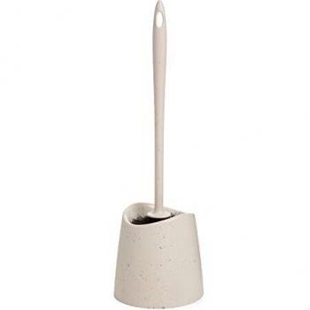 TATAY Escobilla de Baño WC Estandar ECOHOME, de Polipropileno, Cepillo Negro, Libre de BPA, Fabricado